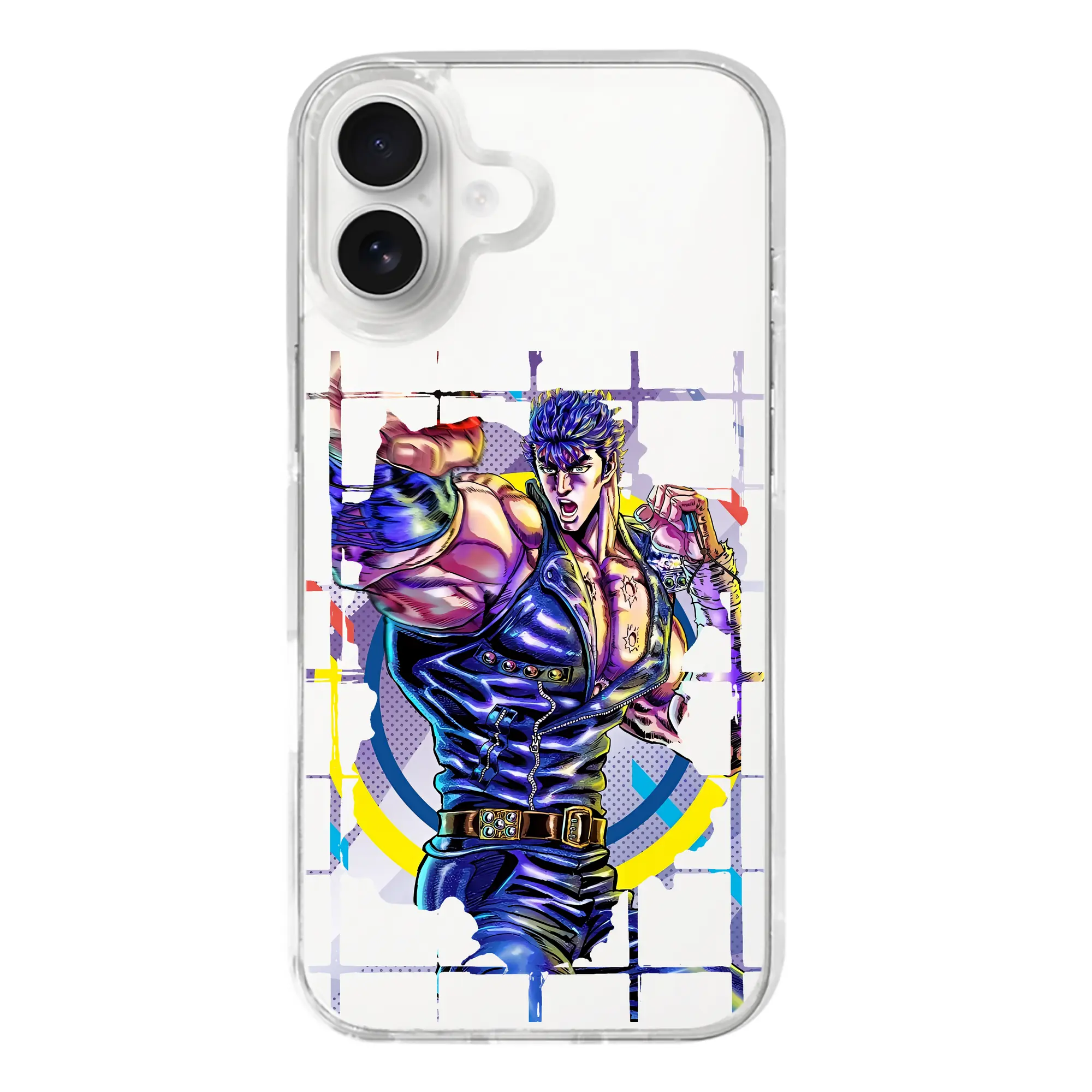 北斗の拳 グッズ,ケンシロウ - iPhone 17シリーズ 透明スマホケース – 薄型・耐衝撃・精密フィット保護カバー